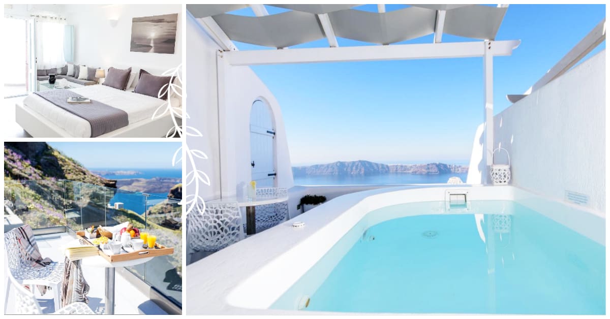 Santorin : les 15 meilleurs hôtels avec piscine privée